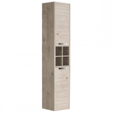 Шкаф пенал Roca Lago 35 857297444 подвесной Светлый дуб