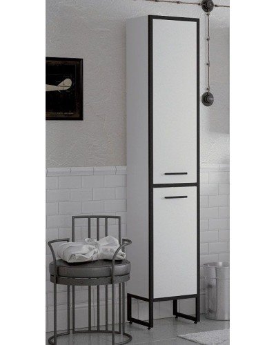 Шкаф пенал Corozo Айрон 35 SD-00000410 Белый