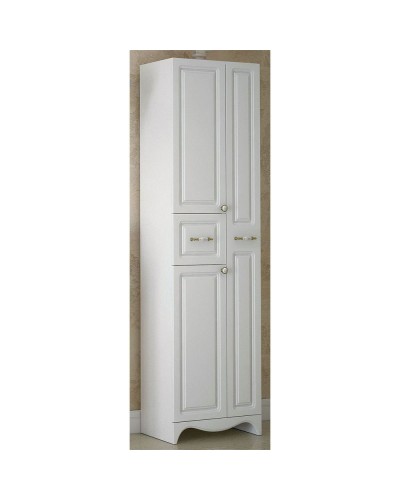 Шкаф пенал Corozo Классика 50 SD-00000337 Белый