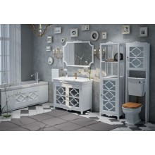 Шкаф пенал Corozo Манойр 50 SD-00000413 Белый