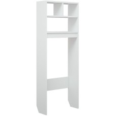 Шкаф пенал Corozo Монро 55 SD-00000390 над унитазом Белый