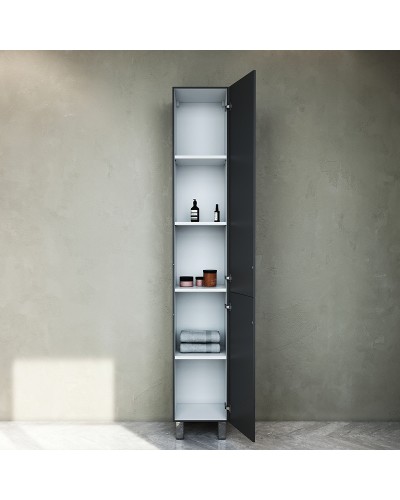 Шкаф пенал AM.PM Gem S 30 M91CSR0306GM Графит матовый