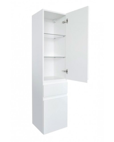 Шкаф пенал Jacob Delafon Madeleine 35 EB2069D-J51 R подвесной Белый матовый