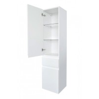 Шкаф пенал Jacob Delafon Madeleine 35 EB2069G-J5 L подвесной Белый глянец