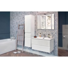 Шкаф пенал Jacob Delafon Madeleine 35 EB2069G-J51 L подвесной Белый матовый