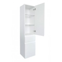 Шкаф пенал Jacob Delafon Madeleine 35 EB2069D-J52 R подвесной Черный глянец