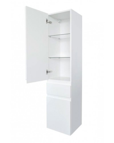 Шкаф пенал Jacob Delafon Madeleine 35 EB2069G-J52 L подвесной Черный глянец