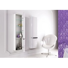 Пенал правосторонный белый глянец Aqwella 5 Stars Escape Esc.05.35/R/W