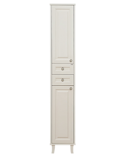 Шармель - 35 Пенал светло-бежевый левый с 2 ящ.