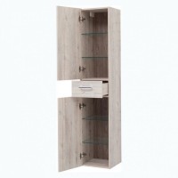 Шкаф пенал Dreja 35 77.0304D подвесной Дуб кантри