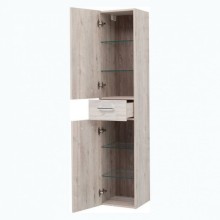 Шкаф пенал Dreja 35 77.0304D подвесной Дуб кантри