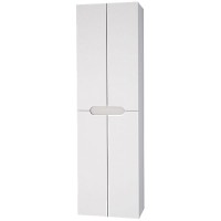 Шкаф пенал Dreja QL 50 99.0011 подвесной Белый глянец