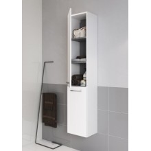 Шкаф пенал Cersanit Lara 30 SL-LAR/Wh подвесной Белый