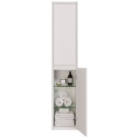 Шкаф пенал Dreja Insight 35 99.9201 подвесной Белый глянец