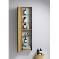 Шкаф пенал Aqwella Fargo 35 FRG0535DB Дуб балтийский