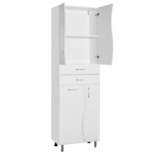 Шкаф пенал Style Line Волна 60 ЛС-000010047 Белый