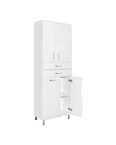 Шкаф пенал Style Line Волна 70 ЛС-000010050 Белый