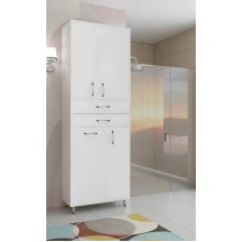 Шкаф пенал Style Line Волна 70 ЛС-000010050 Белый