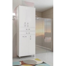 Шкаф пенал Style Line Волна 70 ЛС-000010050 Белый