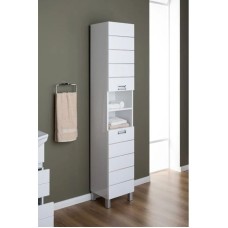 Пенал напольный правый белый Aquanet Доминика 00170802