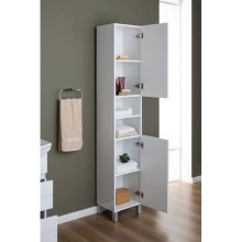 Пенал напольный правый белый Aquanet Доминика 00170802