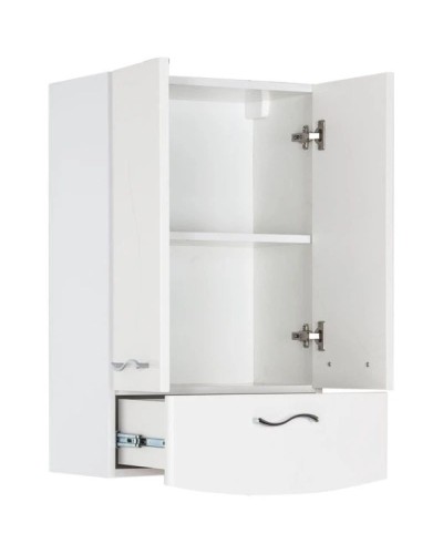 Шкаф подвесной белый Aquanet Моника 00186780