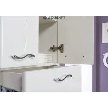 Шкаф подвесной белый Aquanet Моника 00186780