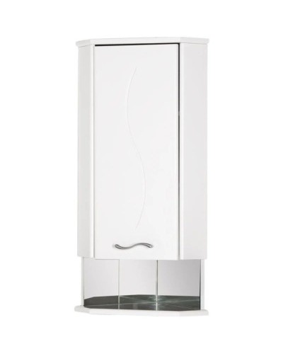 Шкаф угловой правый белый Aquanet Моника 00186781