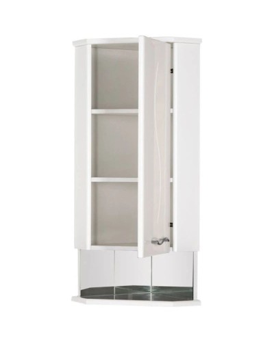 Шкаф угловой правый белый Aquanet Моника 00186781