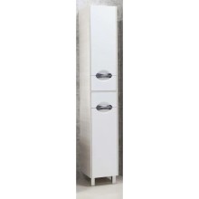 Пенал напольный белый/ясень фабрик Акватон Юта 1A203403UTAV0