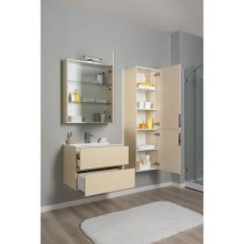 Пенал подвесной правый бежевый Aquanet Алвита 00183978