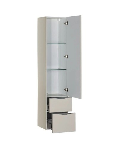 Пенал подвесной кремовый Aquanet Эвора 00184010