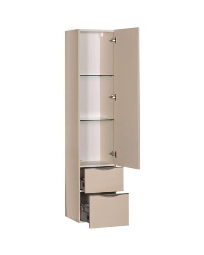 Пенал подвесной бежевый Aquanet Эвора 00184019