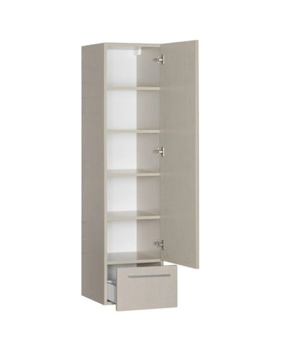 Пенал подвесной светлый дуб Aquanet Нота 00158884