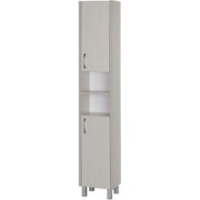 Пенал напольный белый дуб Aquanet Донна 00169040