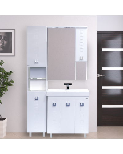 Эллада - 35 Пенал с Б/К лев. белая эмаль