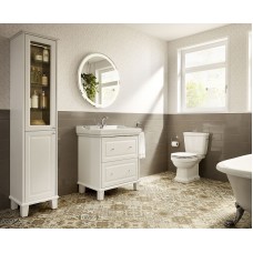 Шкаф пенал Roca Carmen 44 857137415 Сатин белый