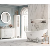 Шкаф пенал Roca Carmen 44 857137415 Сатин белый