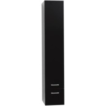 Пенал подвесной черный Aquanet Верона 00175391