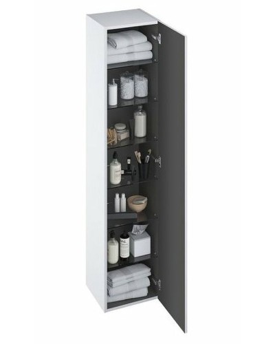 Шкаф пенал Ravak Comfort 35 X000001383 подвесной Белый глянец