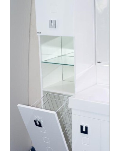 Эллада - 35 Пенал с Б/К прав. белая эмаль