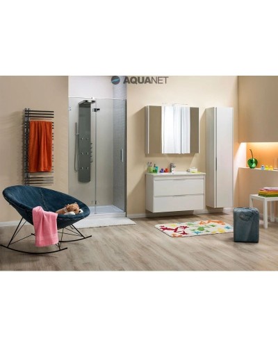 Пенал подвесной белый Aquanet Тулон 00183390