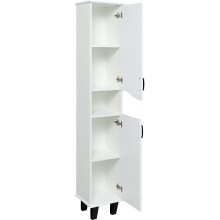 Шкаф пенал Runo Марсель 30 R 00-00001000 Белый