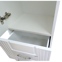 Эльбрус - 40 Пенал белая эмаль 1 ящ. лев. / Б/К