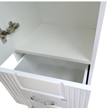 Эльбрус - 40 Пенал белая эмаль 1 ящ. лев. / Б/К