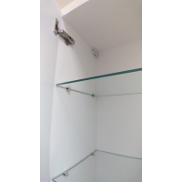 Эльбрус - 40 Пенал белая эмаль 1 ящ. лев. / Б/К