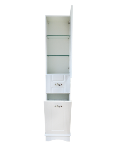 Эльбрус - 40 Пенал белая эмаль 1 ящ. прав. / Б/К