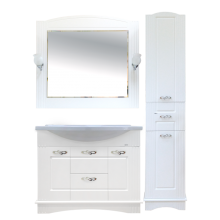 Эльбрус - 40 Пенал белая эмаль 1 ящ. прав. / Б/К