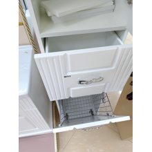 Эльбрус - 40 Пенал белая эмаль 1 ящ. прав. / Б/К