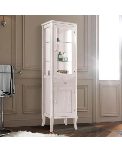 Шкаф-колонна напольная правая белый матовый Kerasan Retro 731530-dx